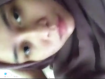 Naughty Indonesian Jilbab Jacks in hijab Solo