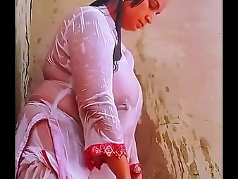 Preeti's Indian bhabhi breasts succeed not far from gummy & insane not far from a nude-titty douche