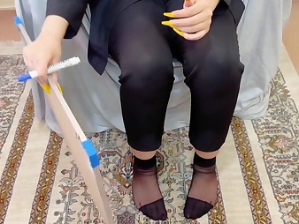 Dafi_Irani: Muslim Mommy back a humongous swag gets poked fast there HD
