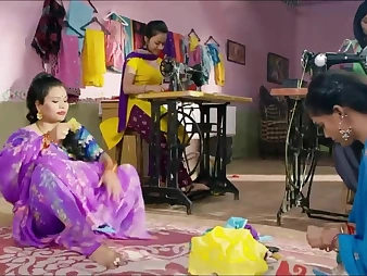 Hot Desi babes succeed in pounded in wettish village fuck-fest