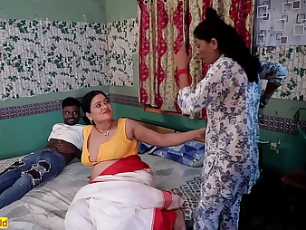 Suman & Ipunam hook surrounding yon solution Indian MILF's taboo desires
