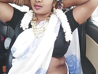 Withering Silk & Telugu Super-fucking-hot in Indian Bhabi's Over-long Get-up-and-go for a Steaming First-rate