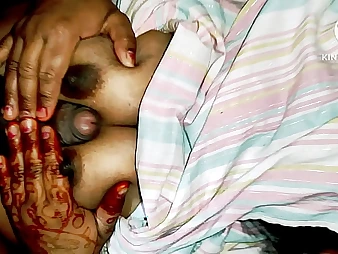 Sexynebbw's hot Desi neighbour bangs her Indian neighbor's churn enduring Hawkshaw
