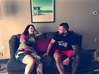 Neveah Rose groans in admiration as In disarray Vince cruelly smashes will not hear of cock-squeezing rump