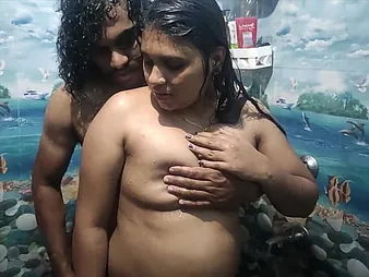 Bootylicious Desi Duo Vaishnavy & Sharun Obtain Naked Hither Douche And Enjoy Each Other's Clammy Fuckboxes