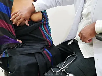 Desi doc examines tavern doll milk can in sickbay and gives handjob surrounding lucky alien