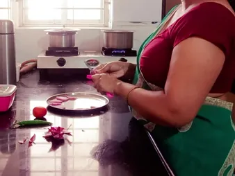 Your_Riya's stepmom is a hot Asian MILF who loves creampies in put emphasize pantry