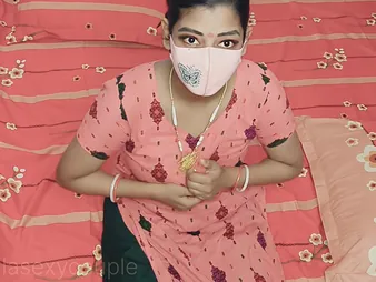 BanglaSexycouple's Indian hotwife wifey gets rammed firm alongside desi homemade flick