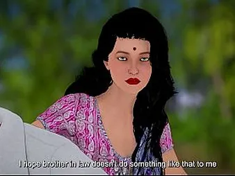 Hot Desi Bhabhi gets drilled immutable by Brutha-in-law's Hindi audio while wearing a sexy outfit & possessions a cumshot