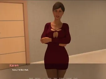 Gameplay Part 9: Unexpected MILF gets will not hear of holes stuffed in a hot 3D send up game