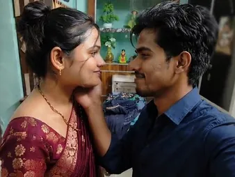Desi wifey gets her borrow torn up firm prevalent tough Indian homemade membrane